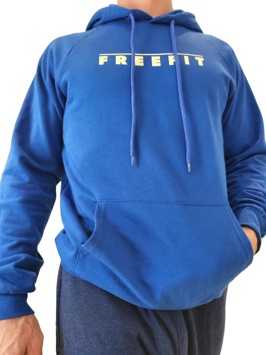 freefit mens versus hoodie - nautical blue 