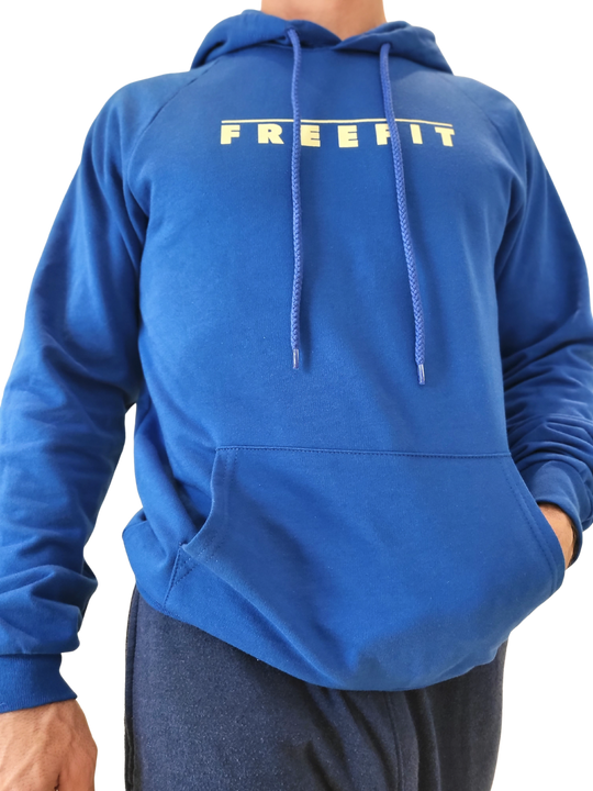 freefit mens versus hoodie - nautical blue 