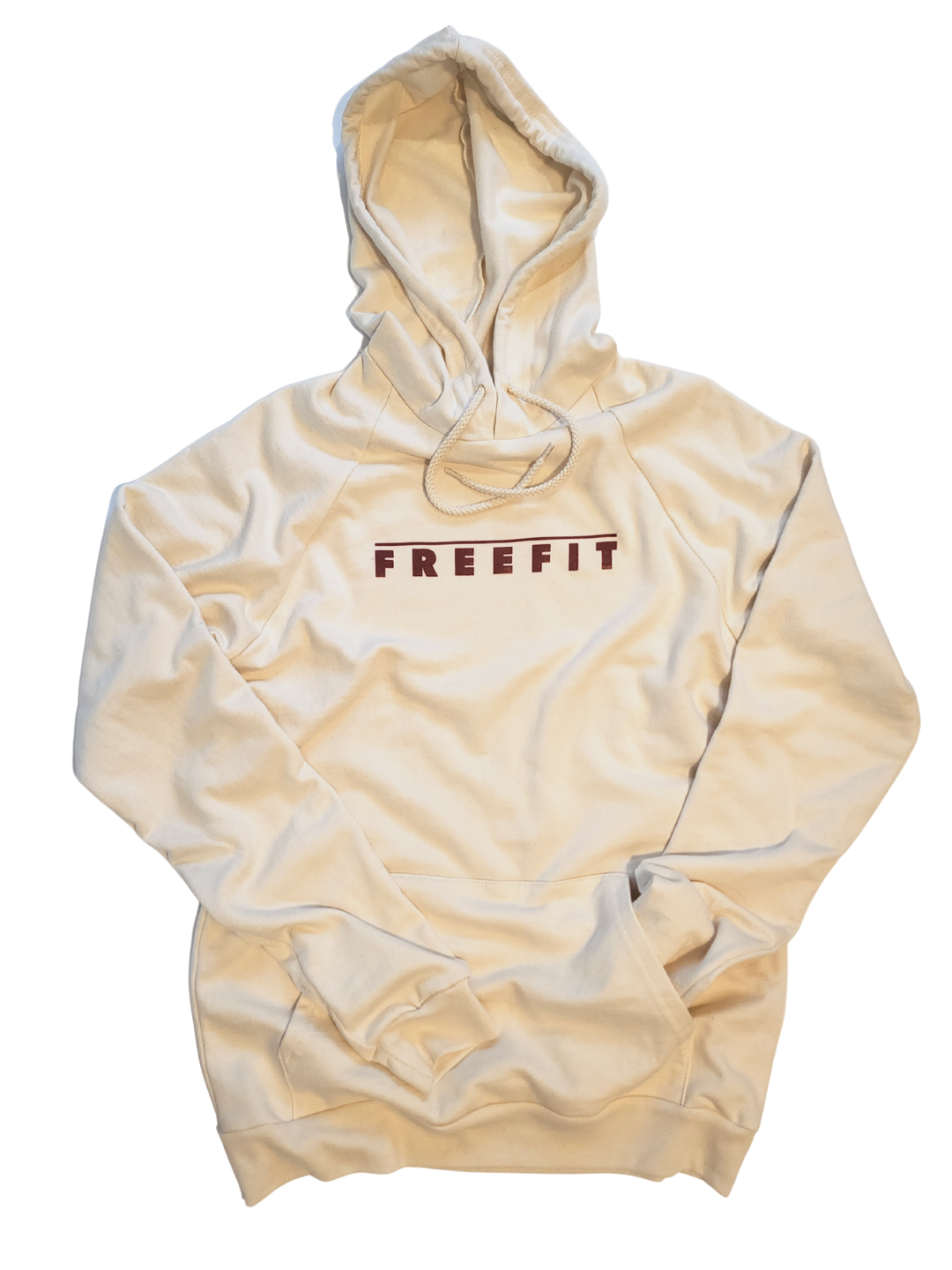 freefit versus hoodie - cream
