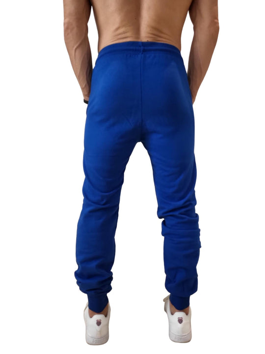 freefit mens versus sweatpants - coastal blue - back