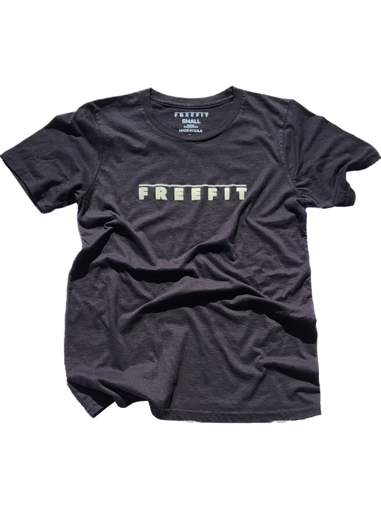 freefit mens versus t-shirt - ultra black
